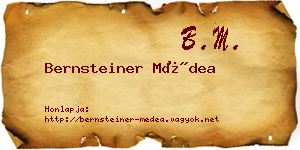 Bernsteiner Médea névjegykártya